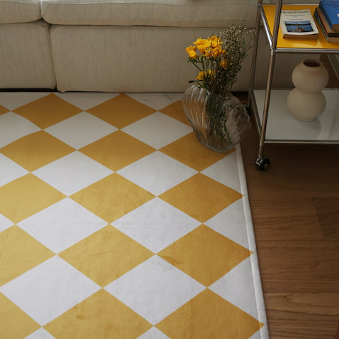 Two-Tone Modern Area Rug