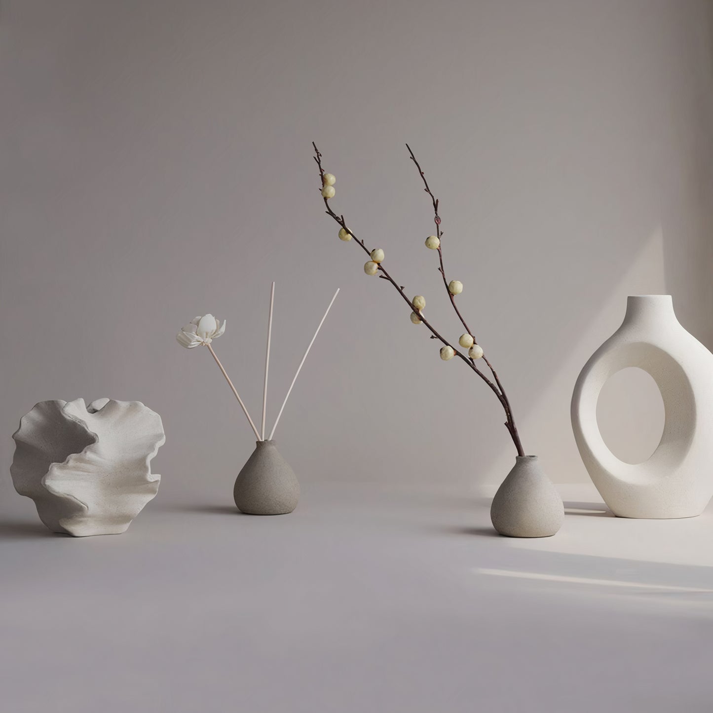 Mini Water Drop Ceramic Vase