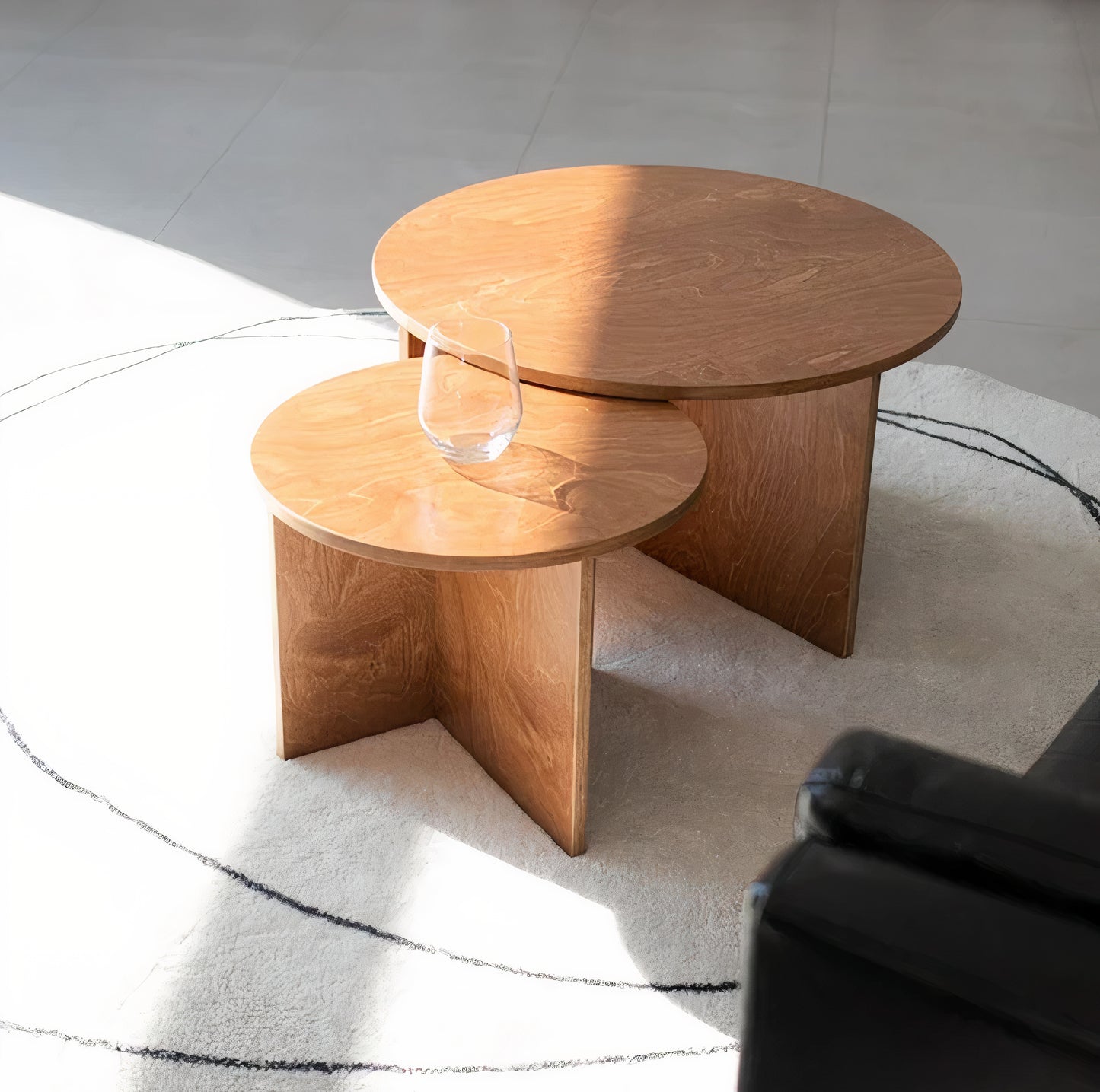 Nesting Round Coffee Table