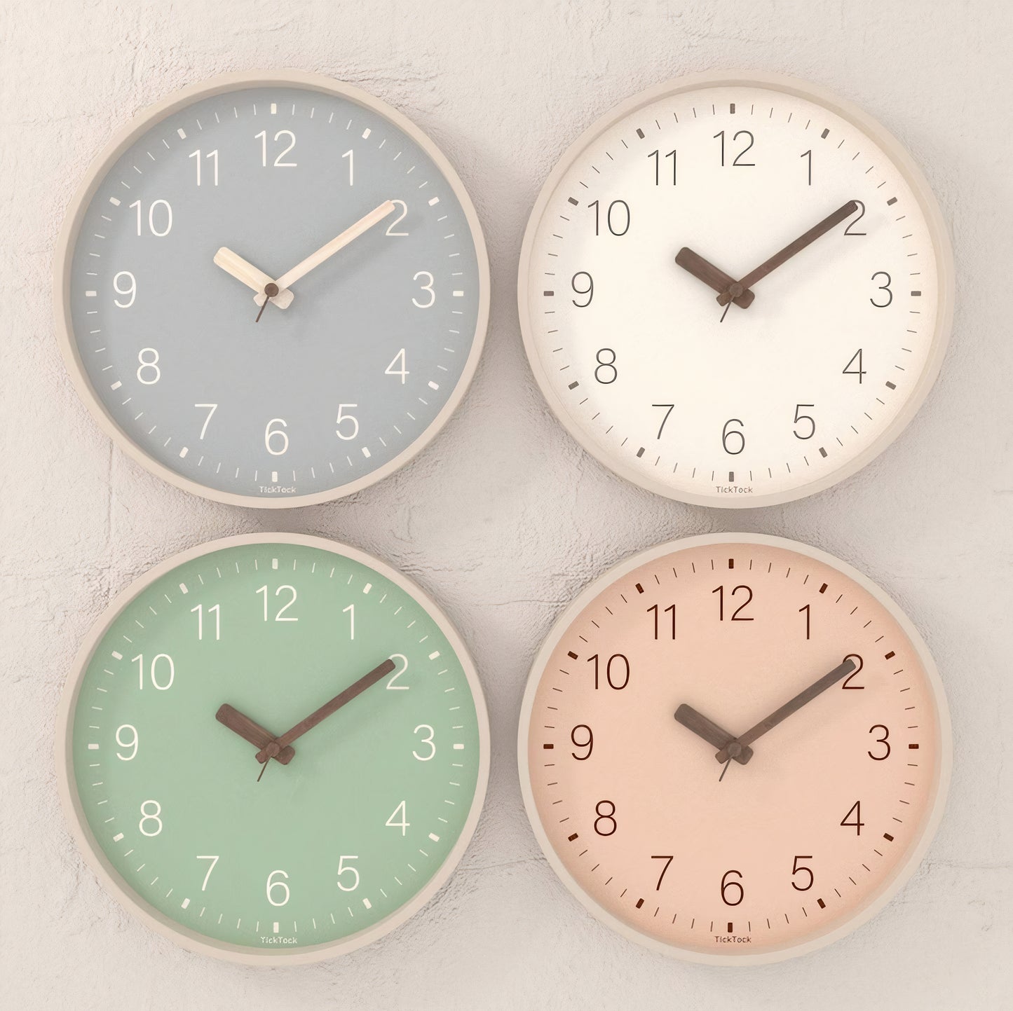 Nordic-Style Silent Wall Clock
