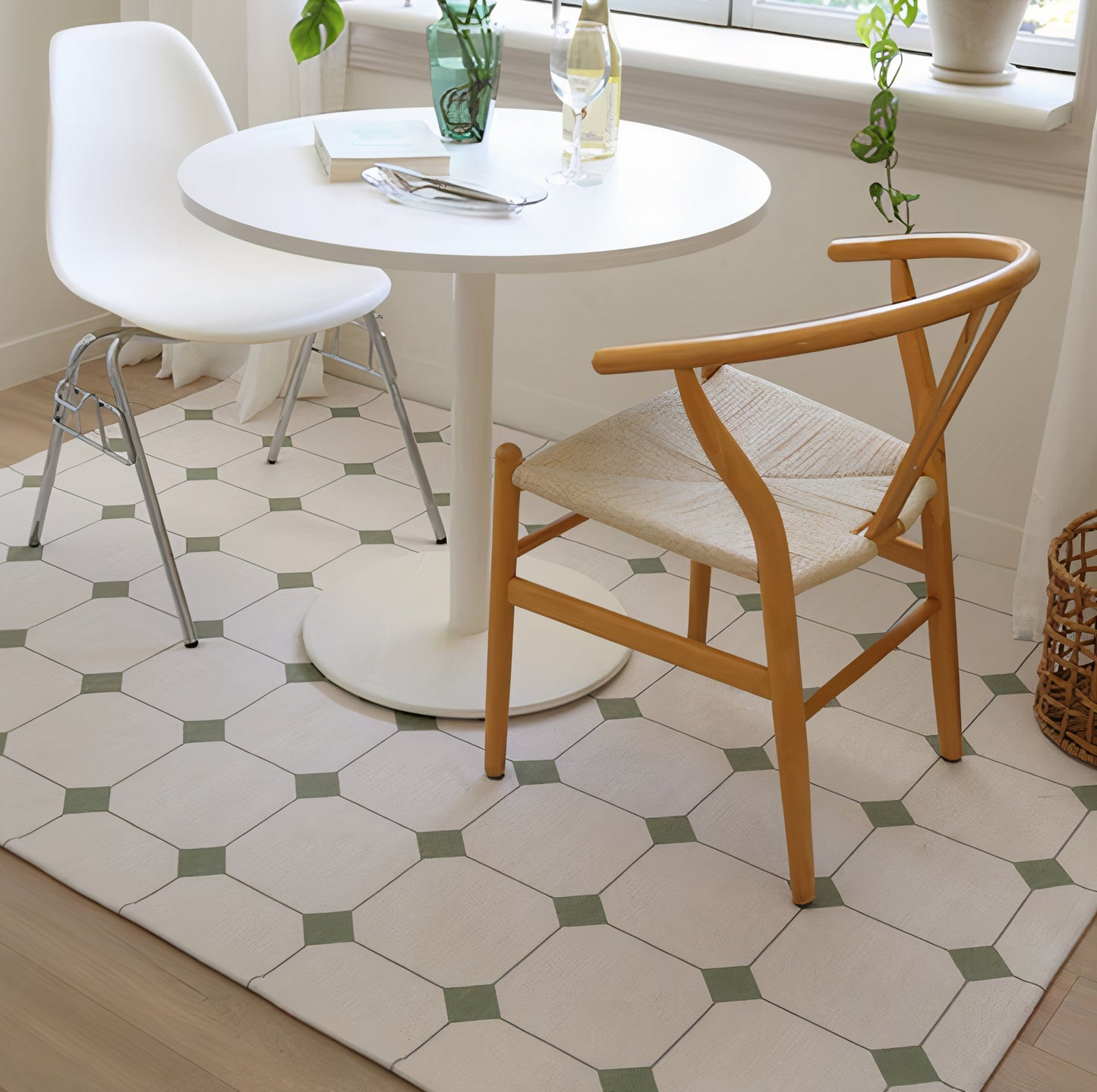Simple Classic Tile Rug