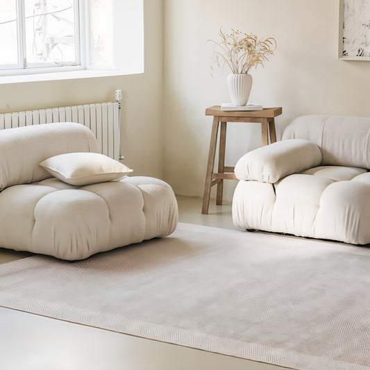 Border Pattern Washable Rug