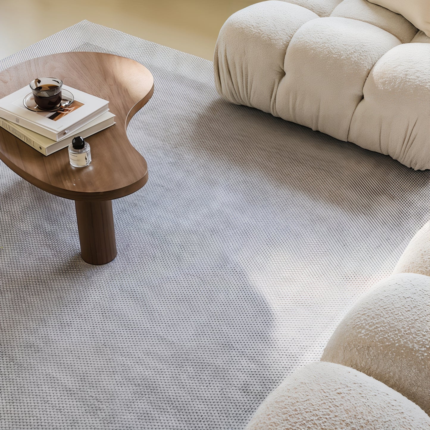 Border Pattern Washable Rug