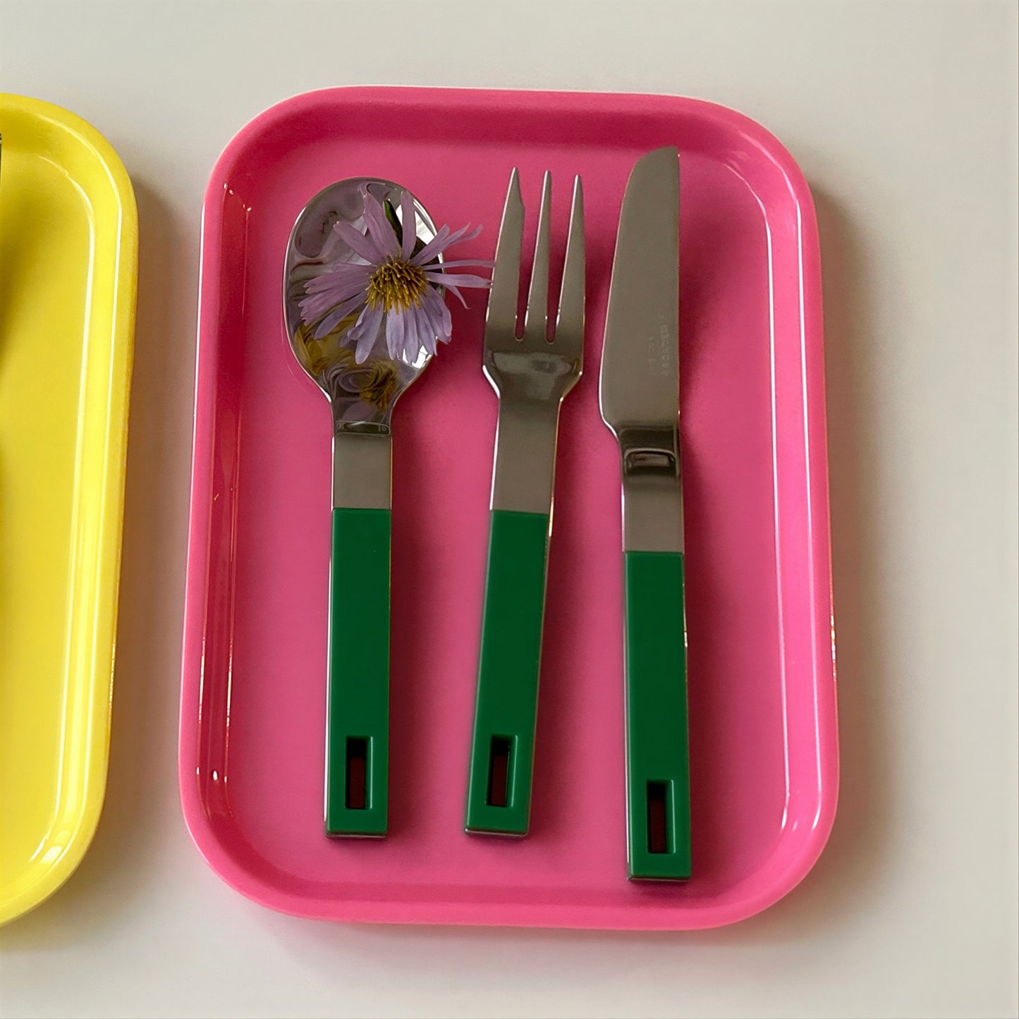 Block Dessert Cutlery Set