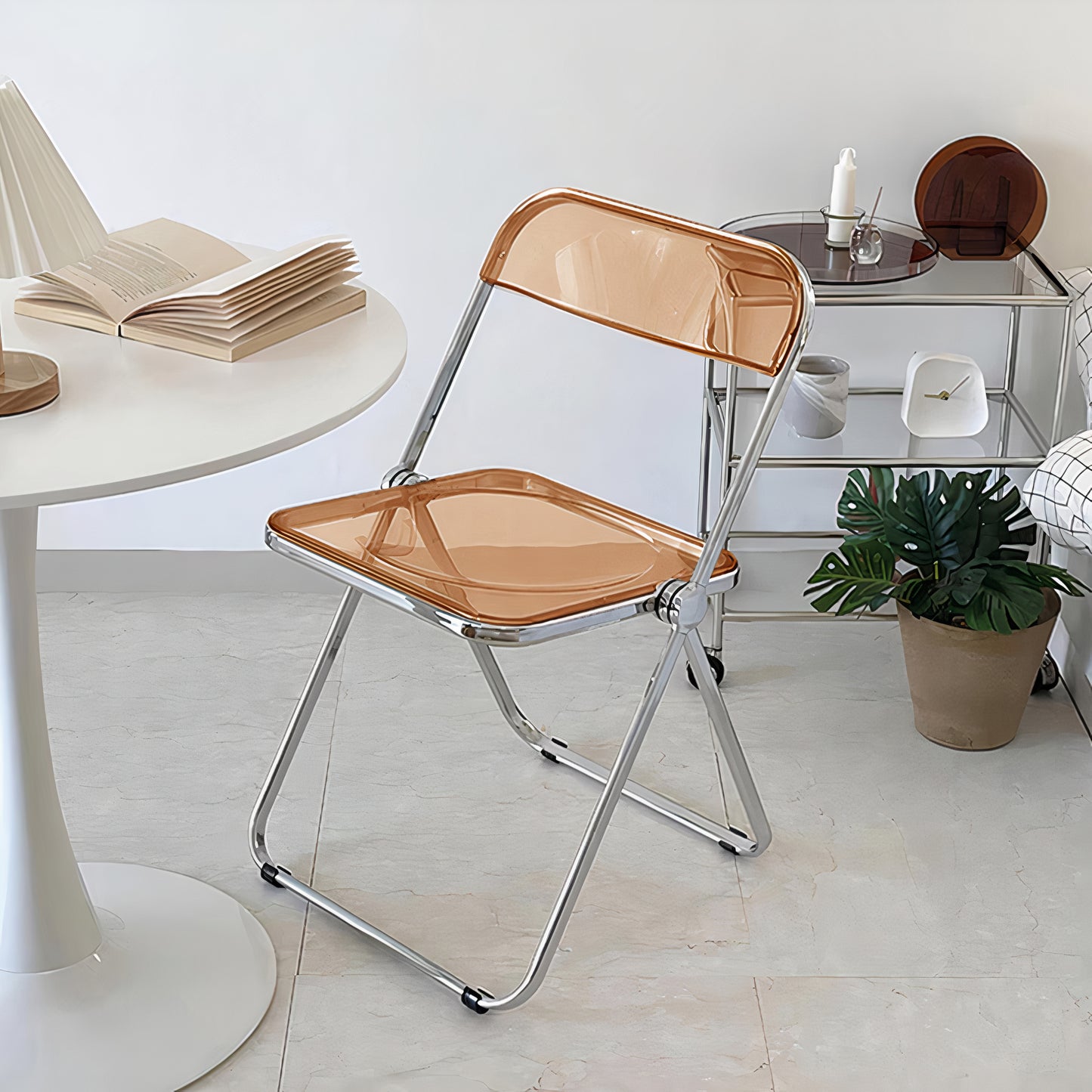 Acrylic Folding Chair