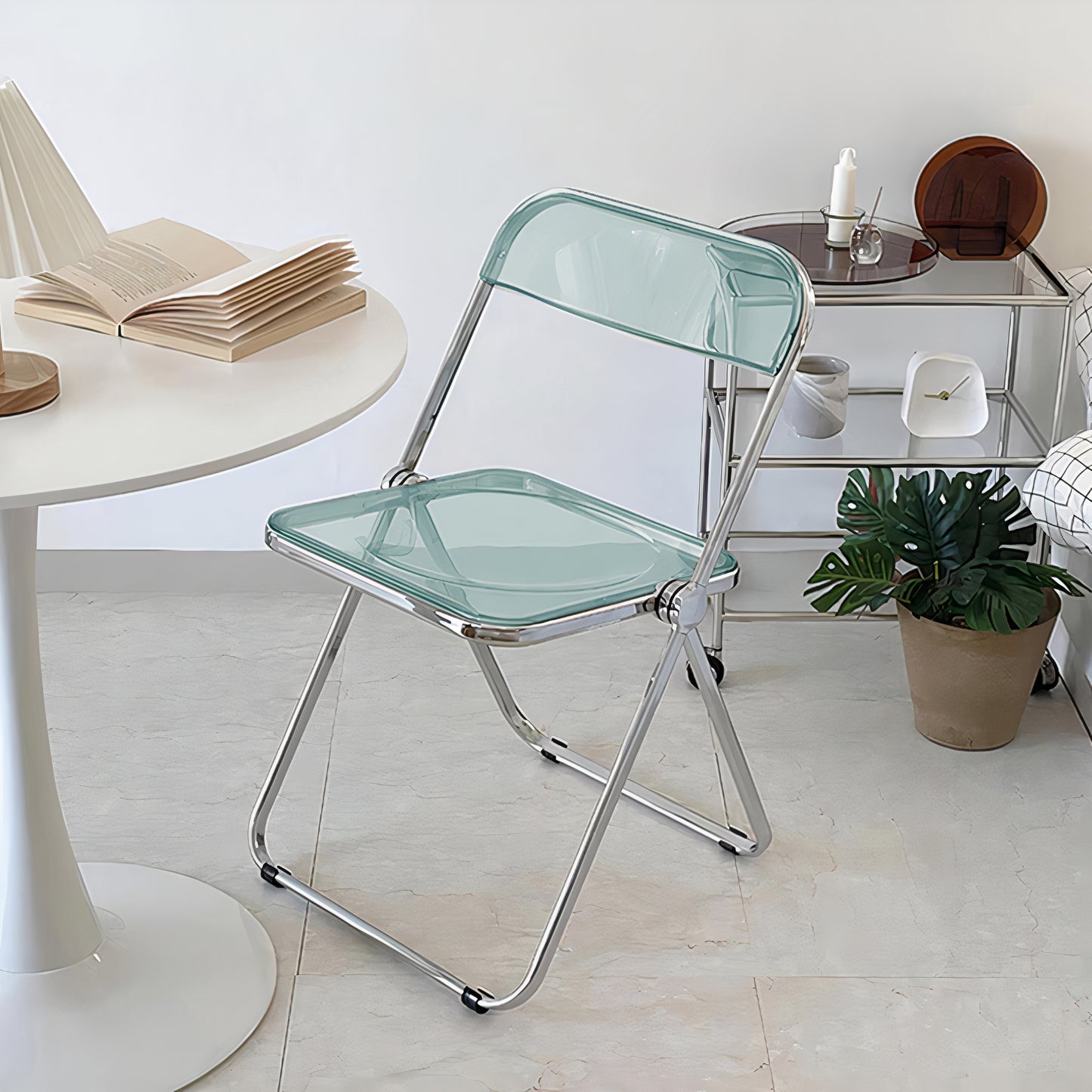 Acrylic Folding Chair