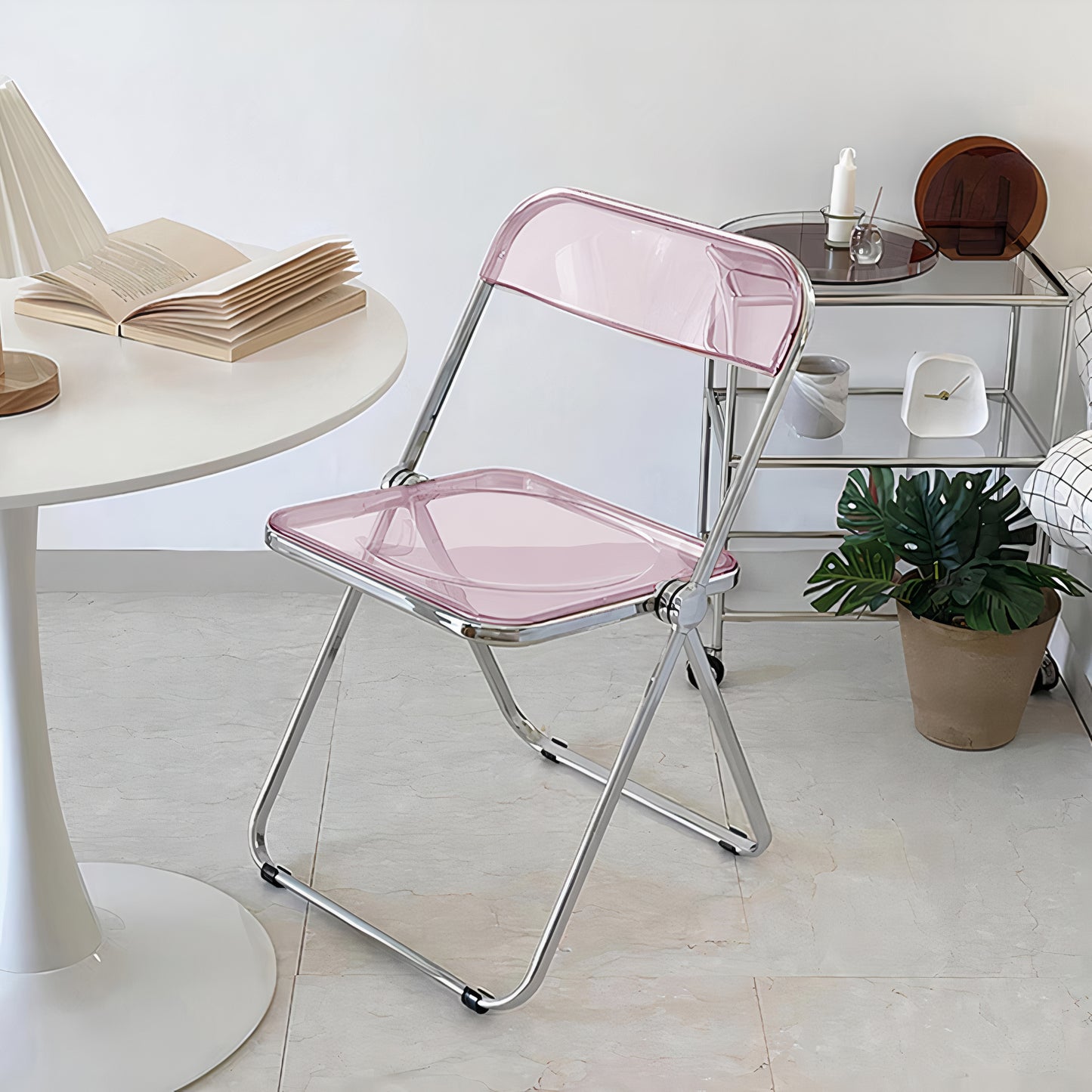 Acrylic Folding Chair