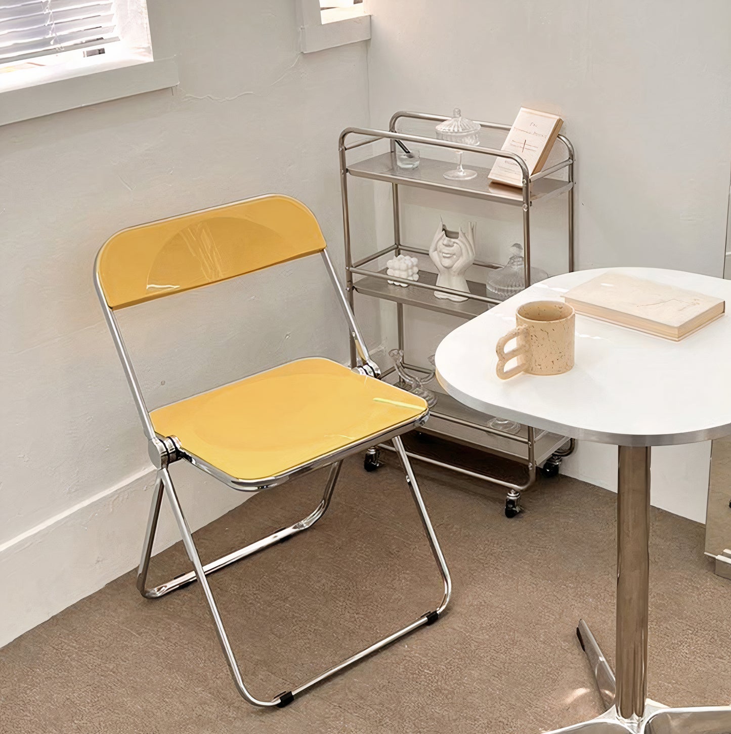 Acrylic Folding Chair
