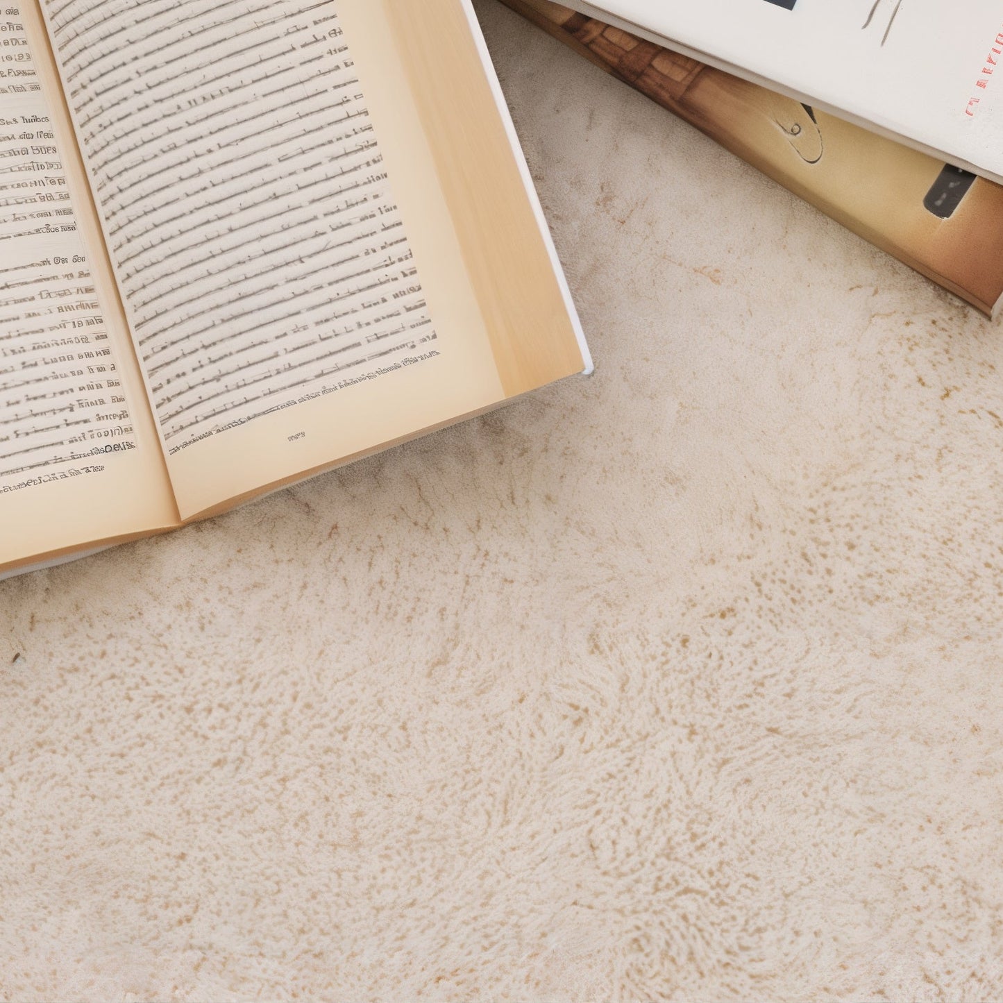 Textured Tassel Edge Rug