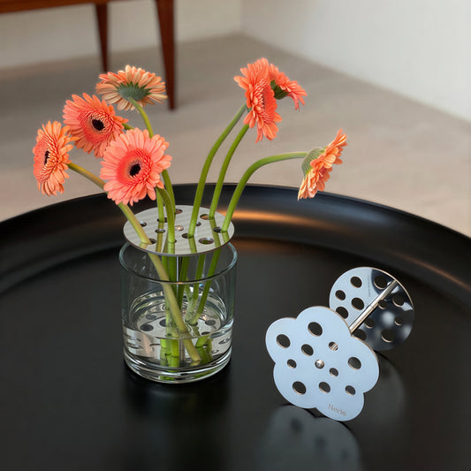 Nerja Stainless Ikebana Vase