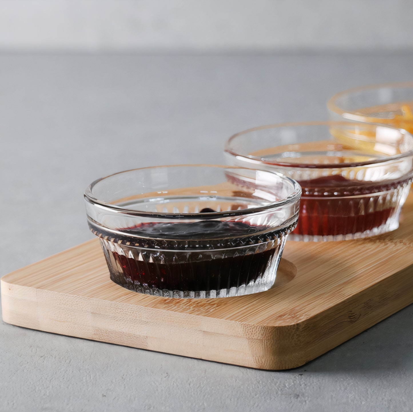 Glass Sauce Bowl Set of 2