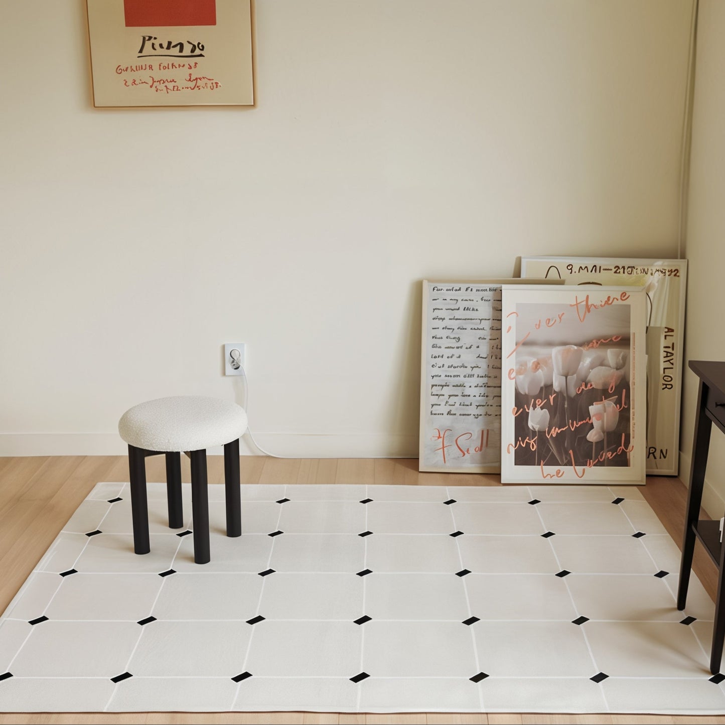 Microfiber Graphic Rug