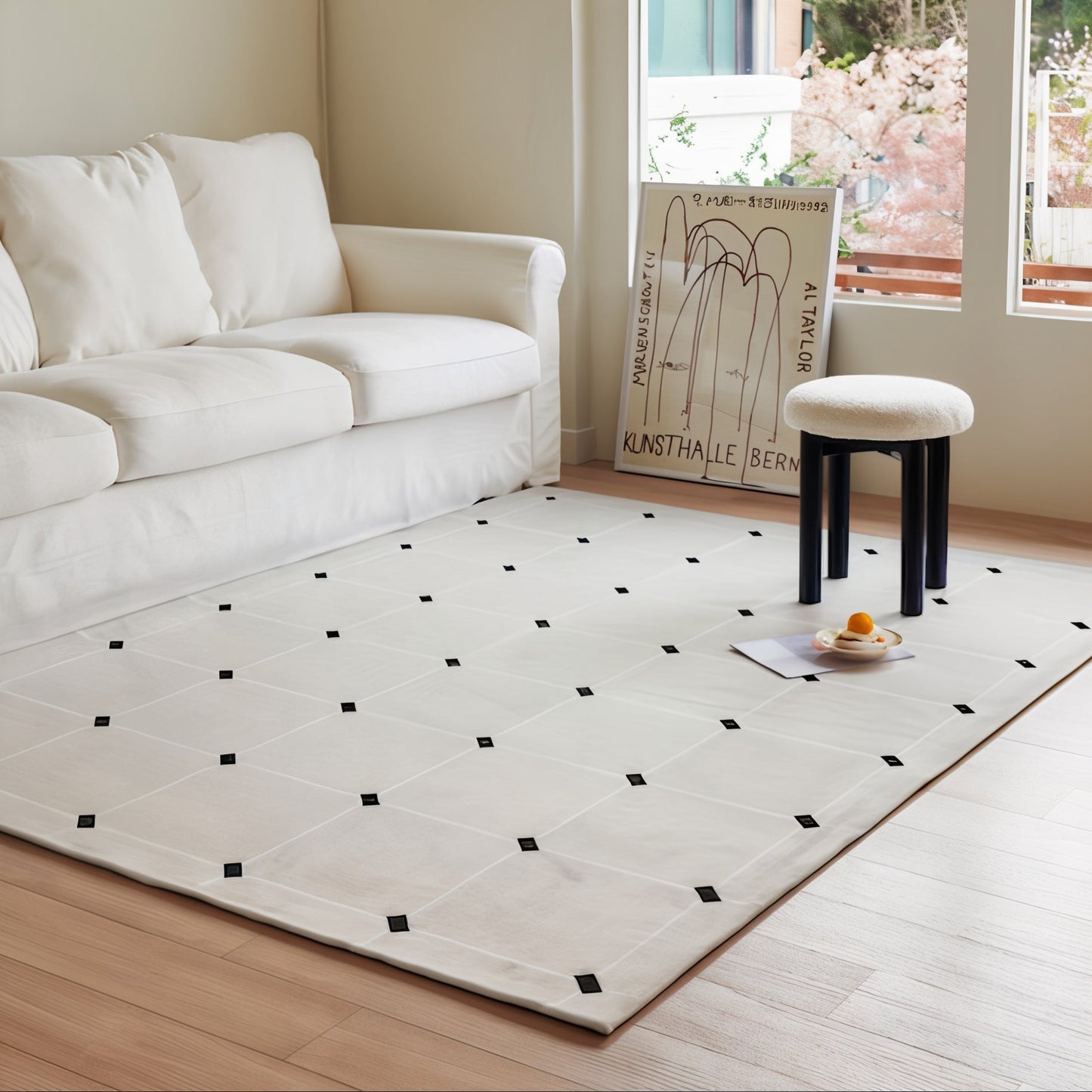Microfiber Graphic Rug