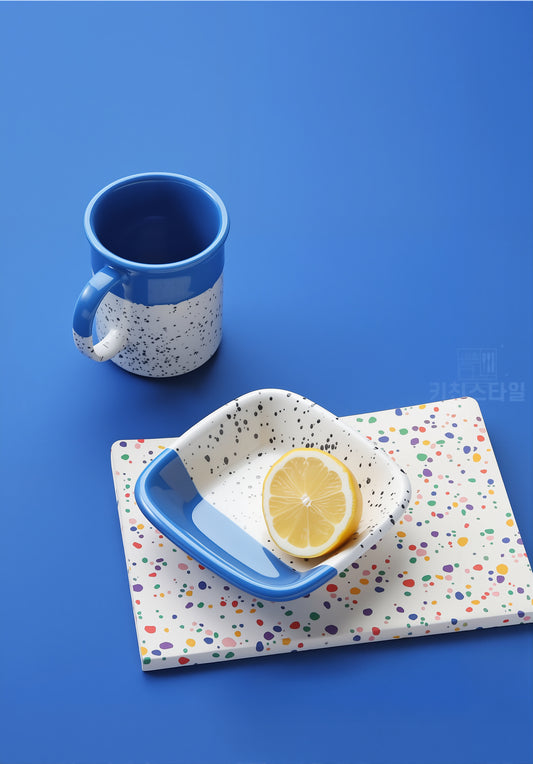 Color Dip Stoneware Mug