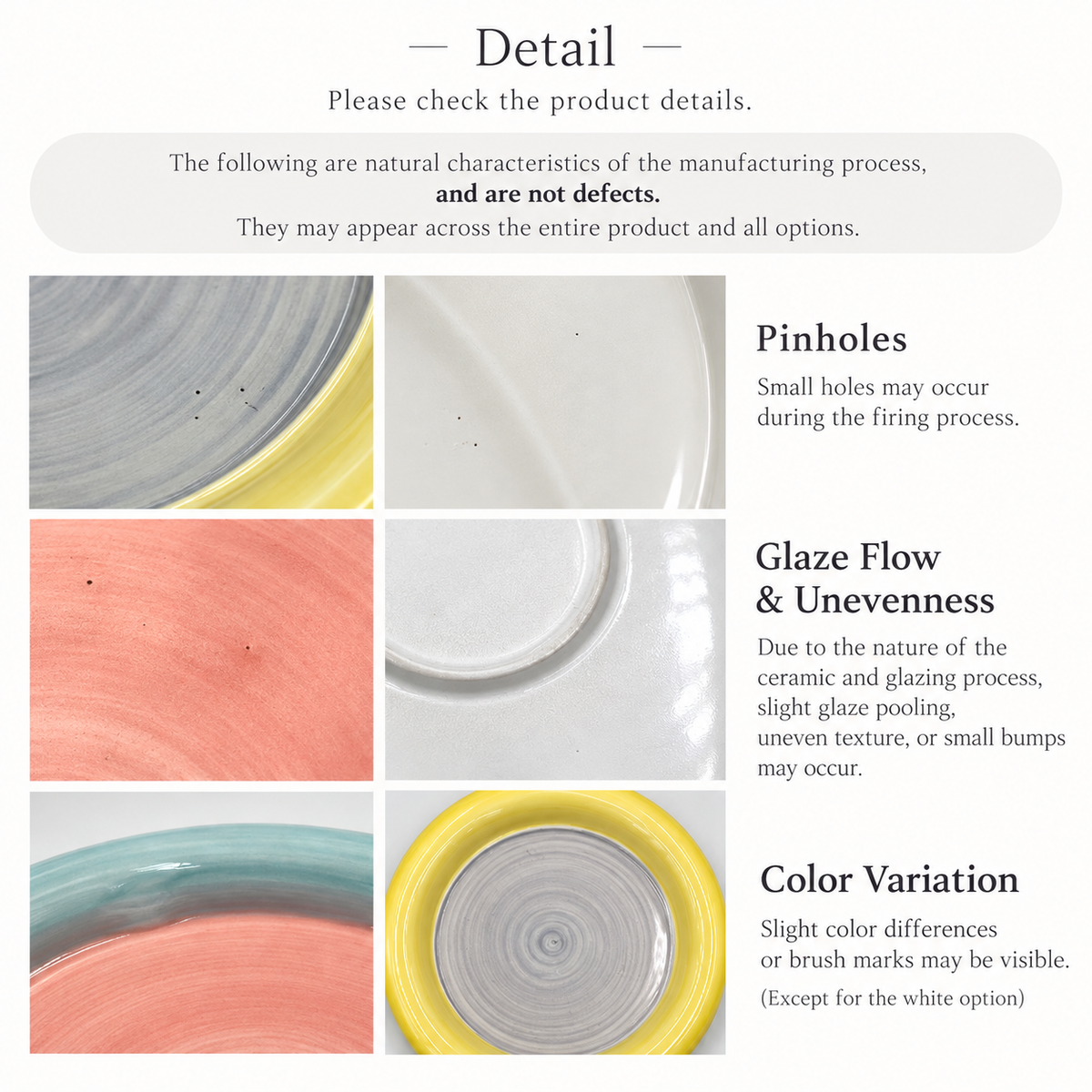 Mellow Color Donut Dessert Plate Set (2-Piece)