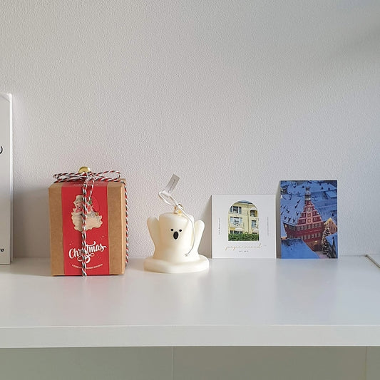 Snowman Candle Gift Set with Gift Box