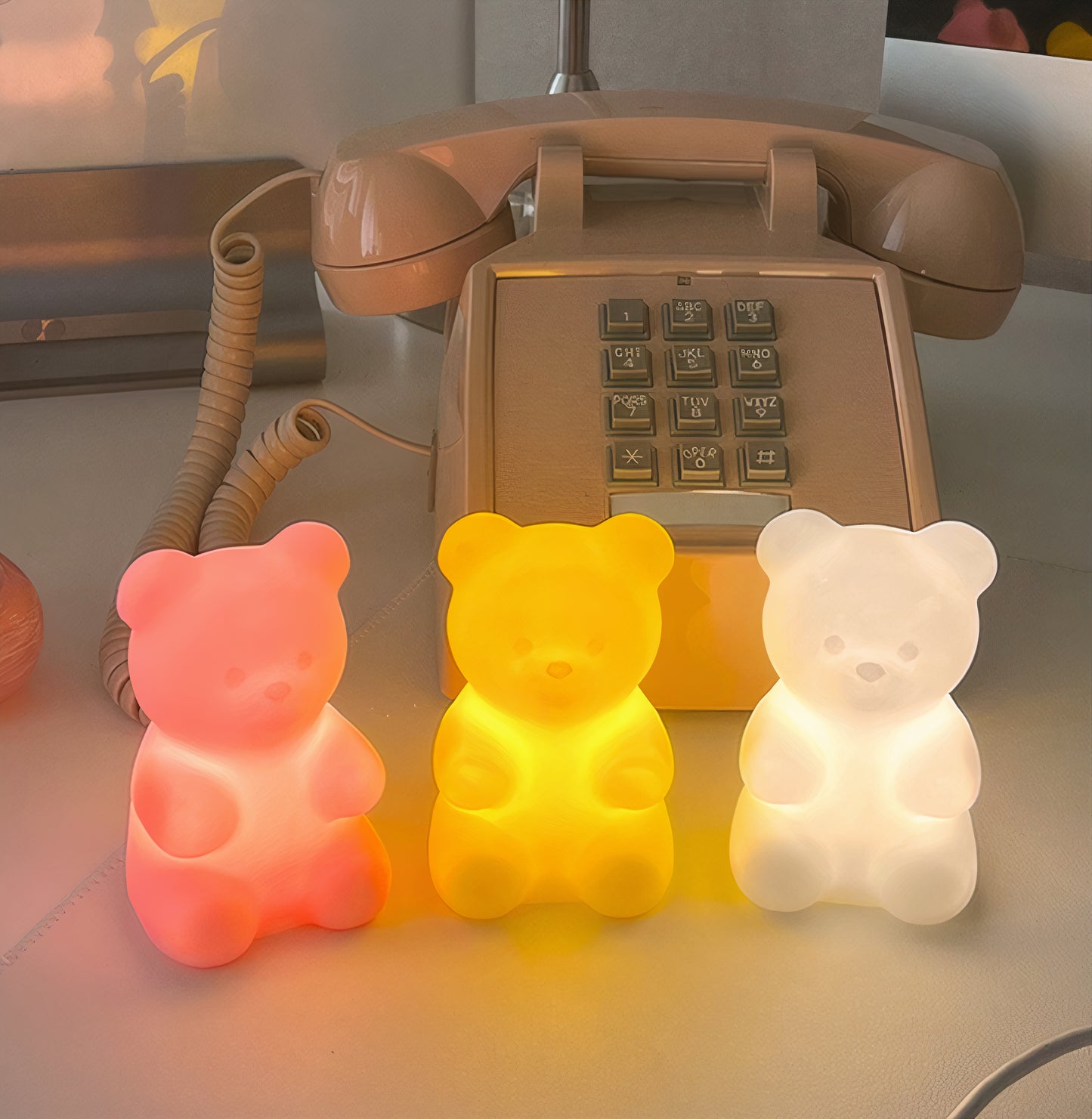 Gummy Bear Lamp Set