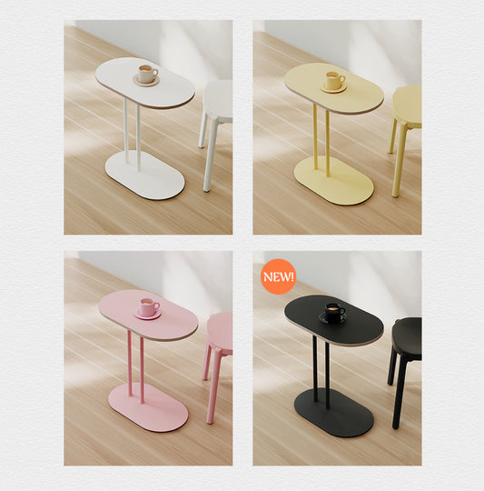 Slim C-Side Sofa Table