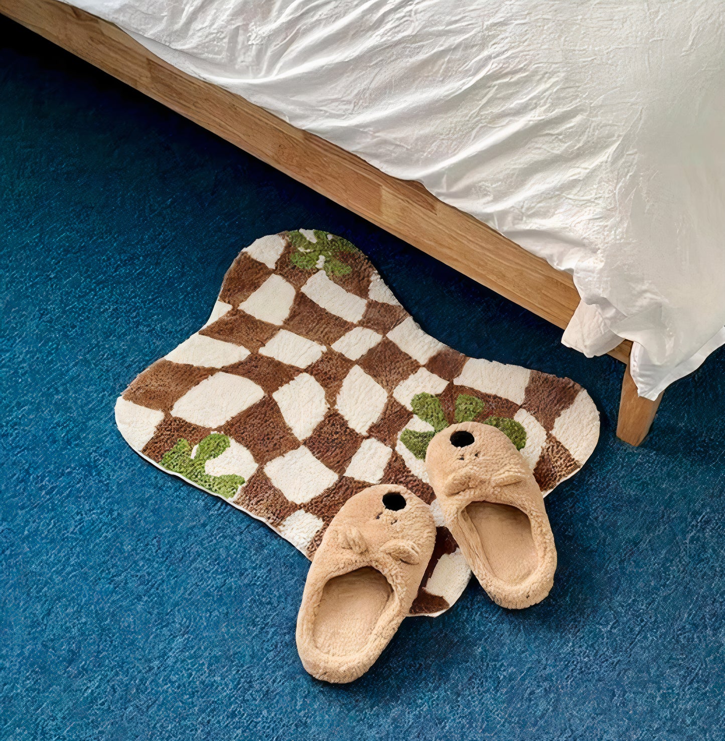 Checkered Accent Rug