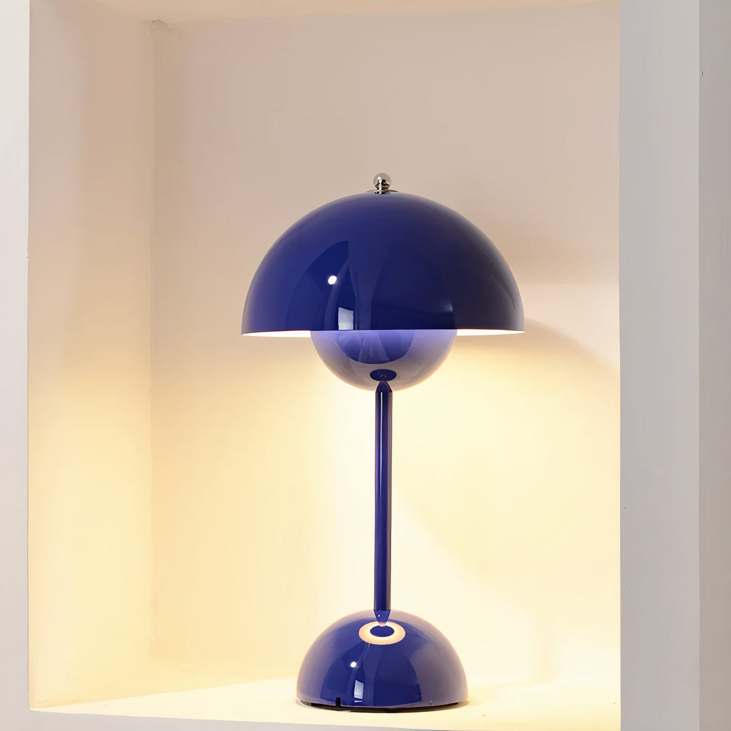 Gloss Dome Cordless Table Lamp