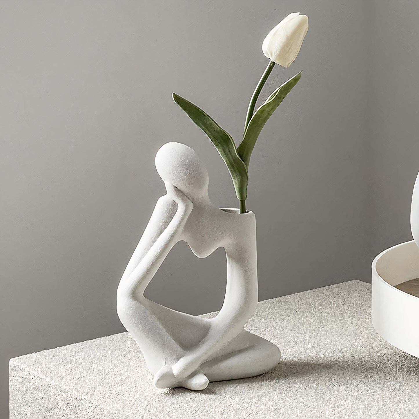 Thinker Ceramic Vase