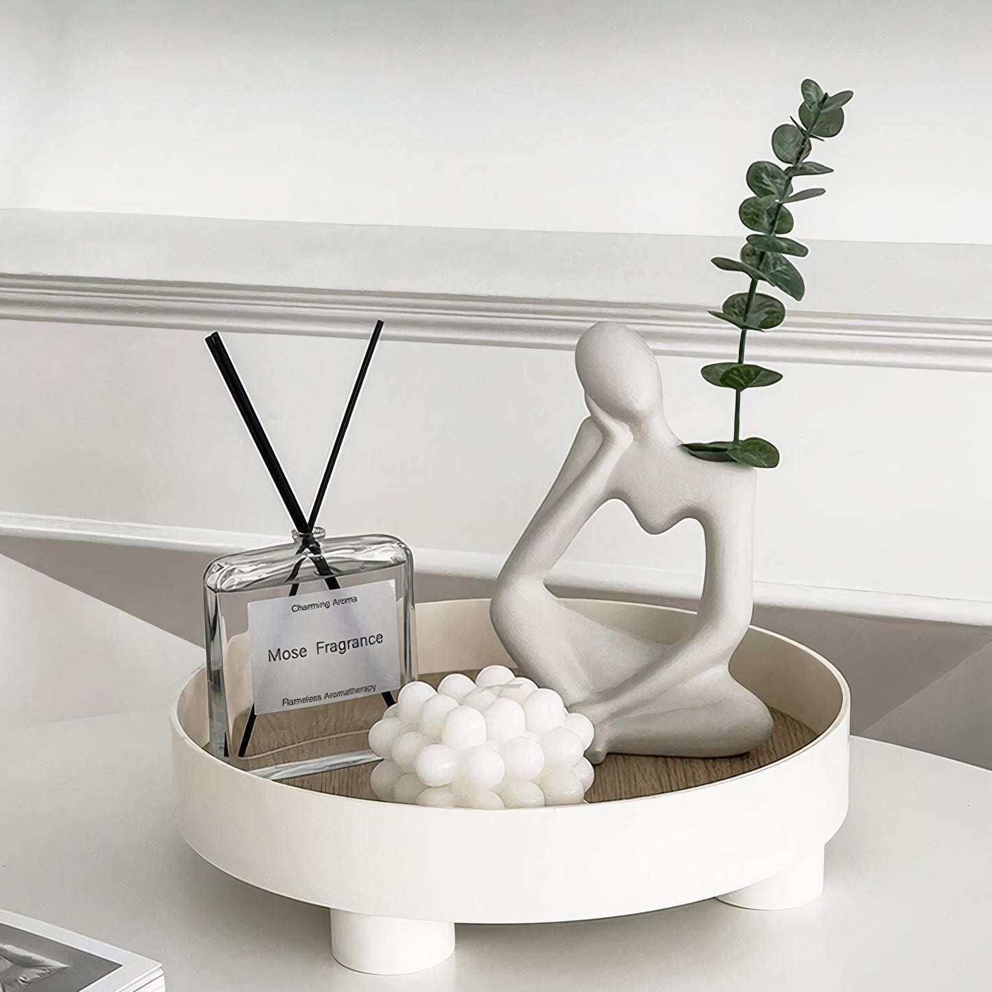 Thinker Ceramic Vase