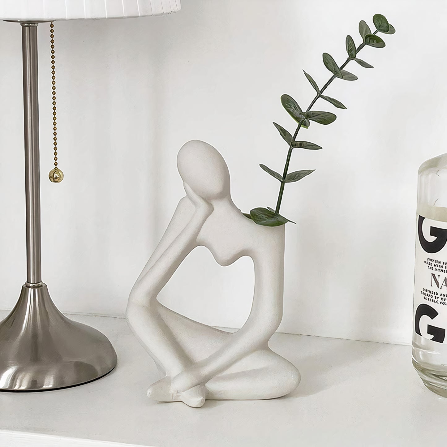 Thinker Ceramic Vase