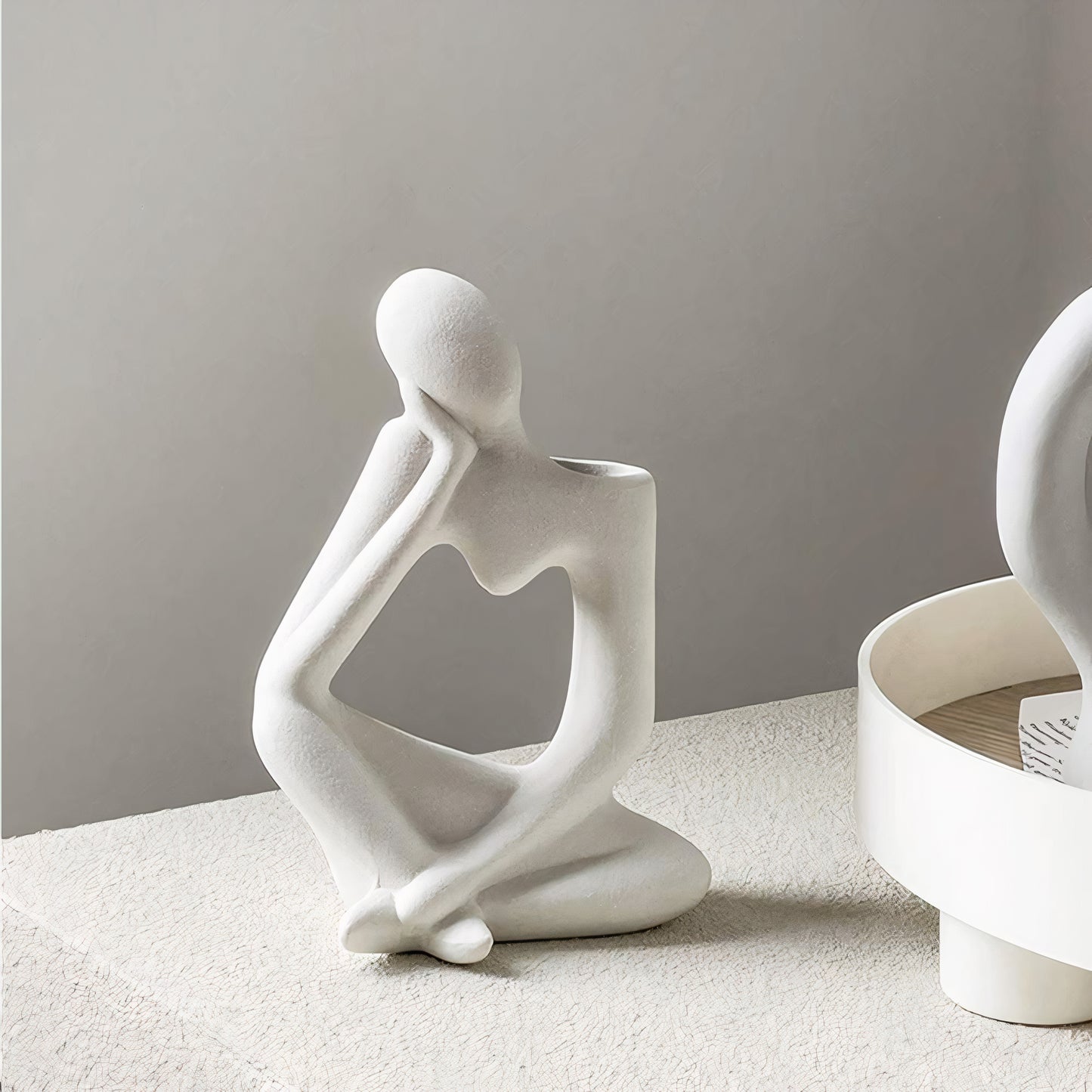 Thinker Ceramic Vase