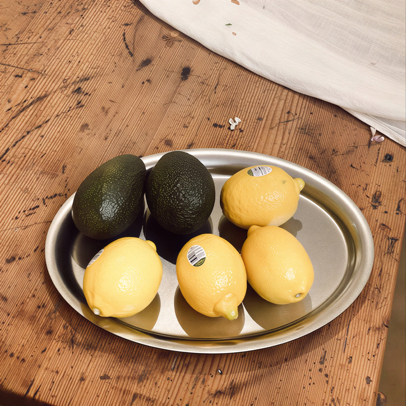 Stainless Steel Oval Tray