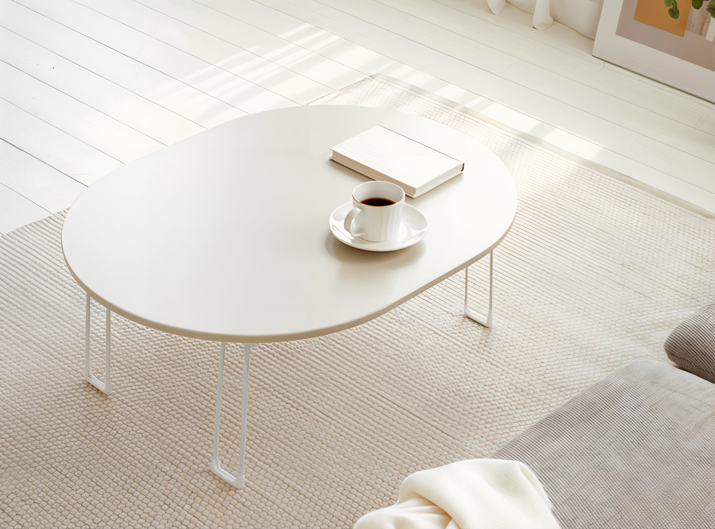Fold-Flat Coffee Table
