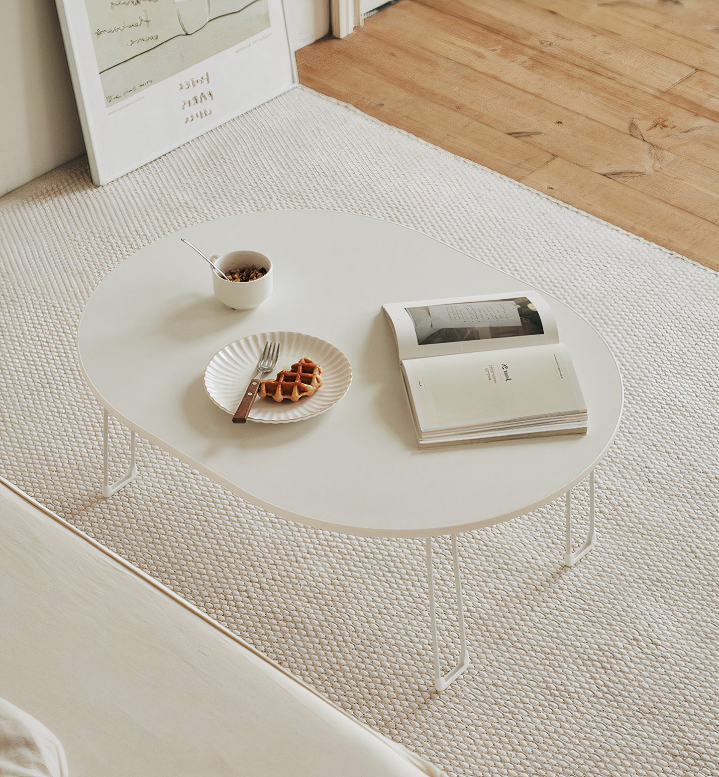 Fold-Flat Coffee Table