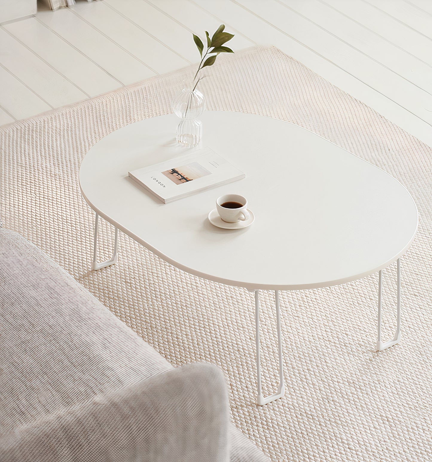 Fold-Flat Coffee Table