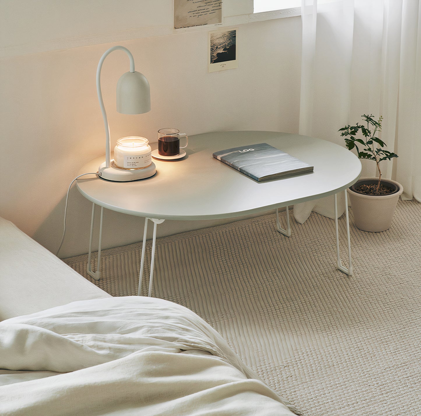 Fold-Flat Coffee Table