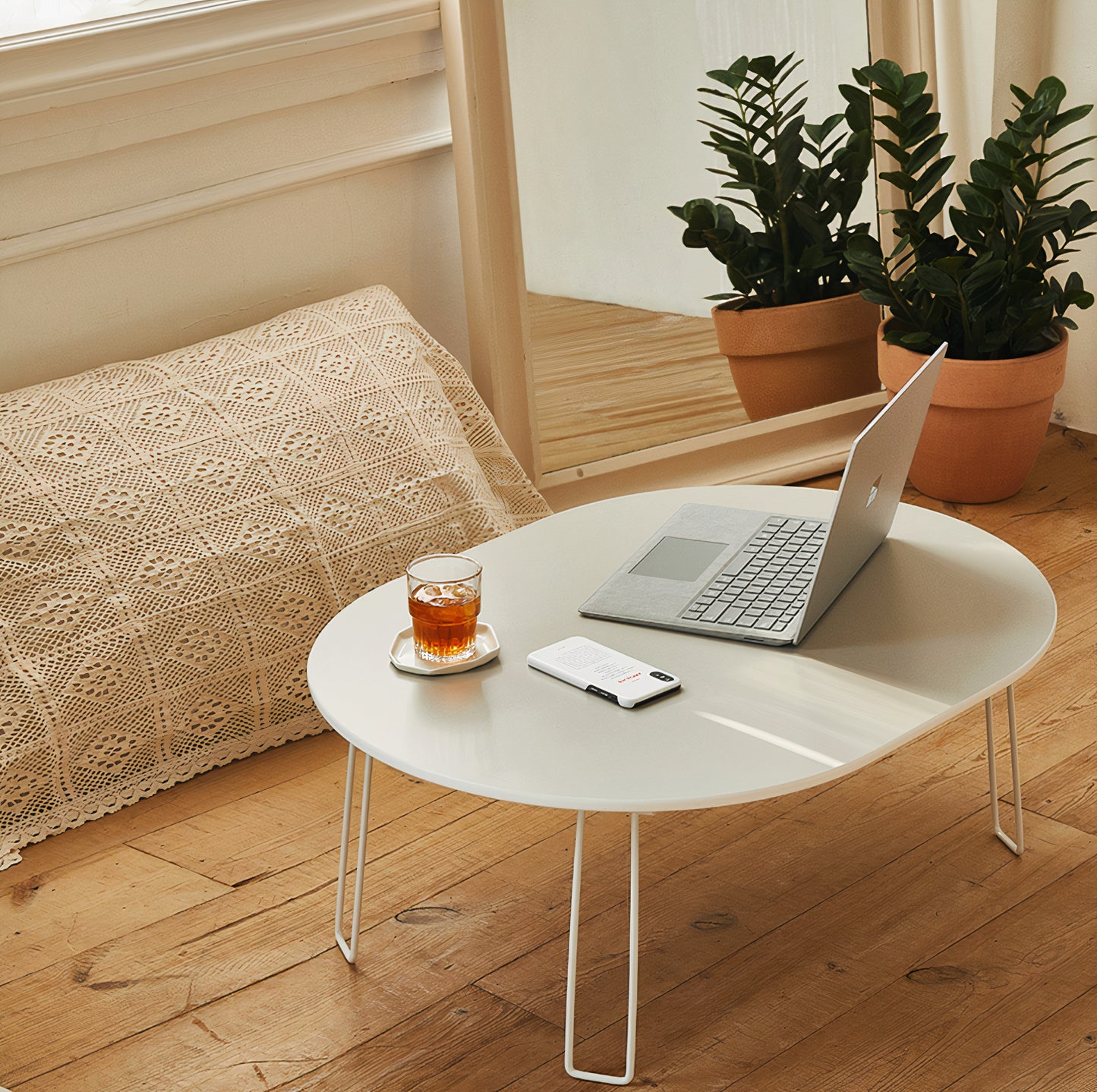Fold-Flat Coffee Table