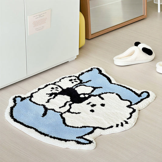Bichon Pillow Tufted Accent Rug