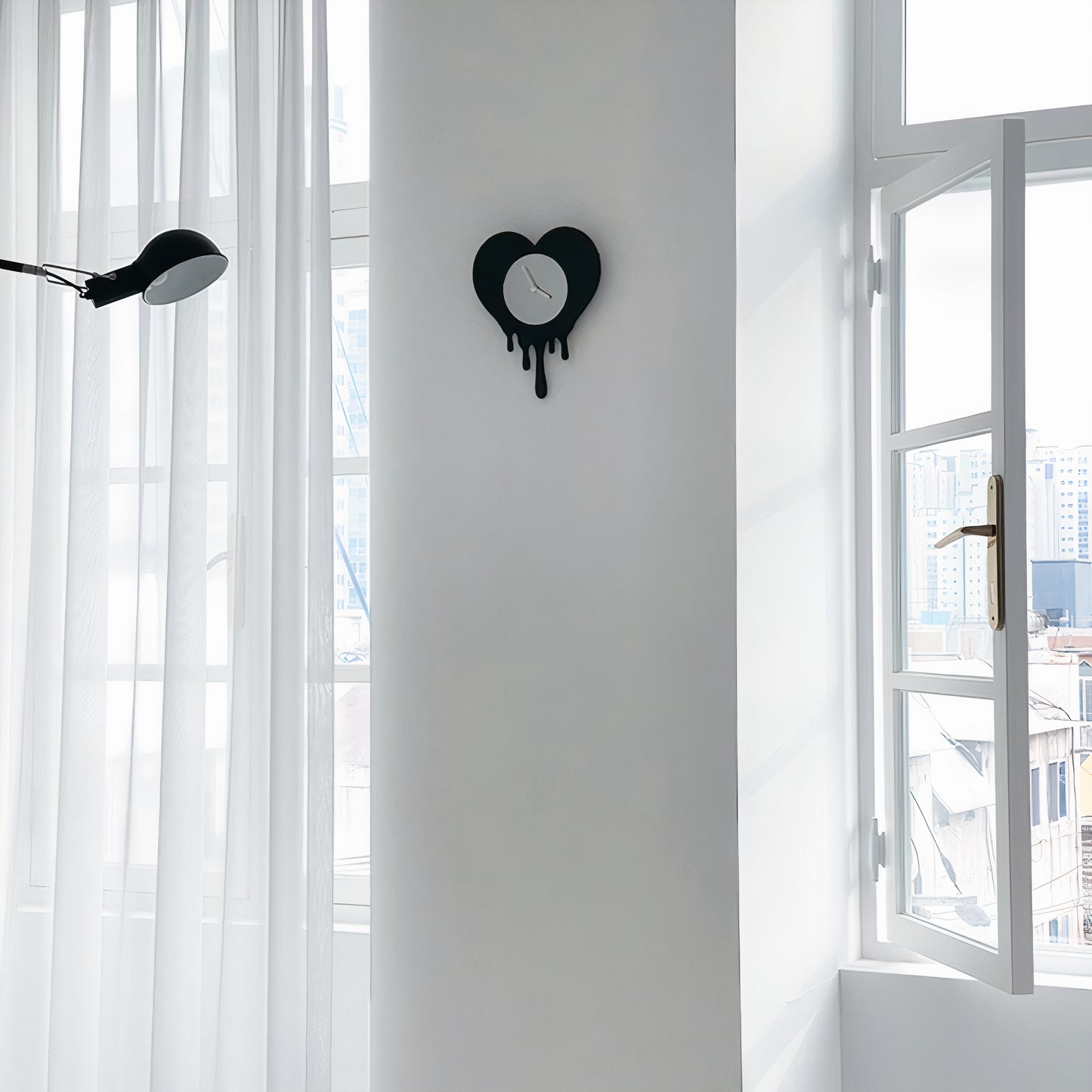 Bloody Romance Wall Clock