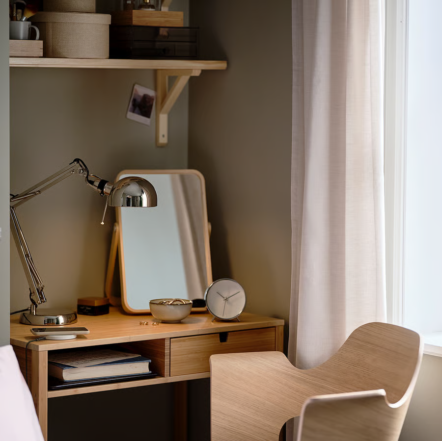 Adjustable Chrome Task Lamp