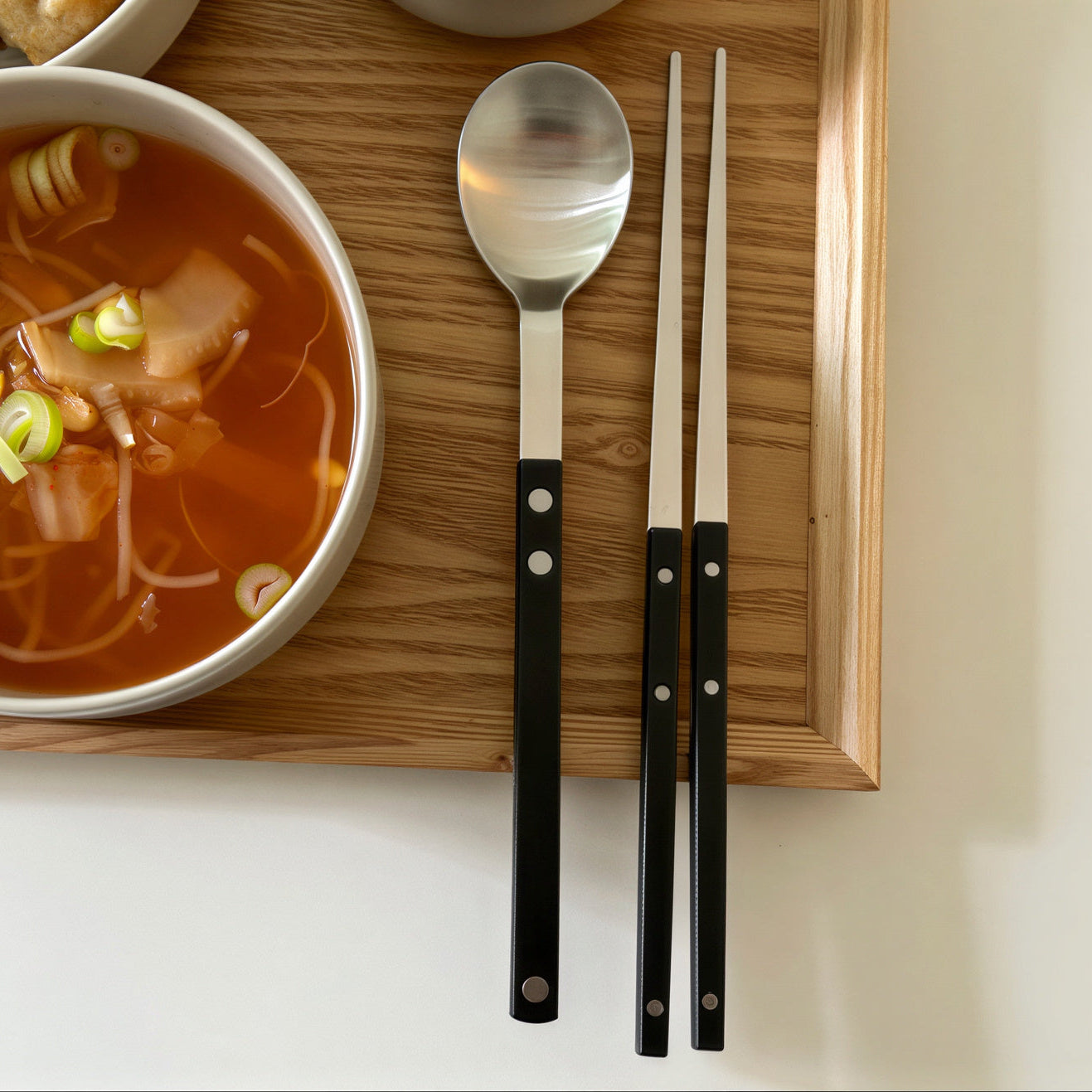 Color Block Spoon & Chopstick Set