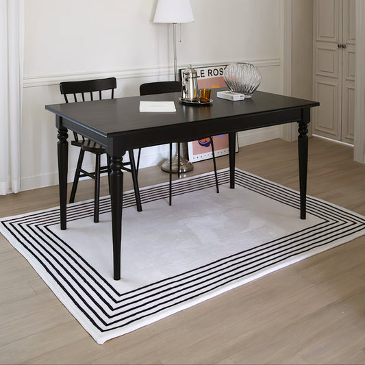 Seasonless Sqaure Stripe Rug