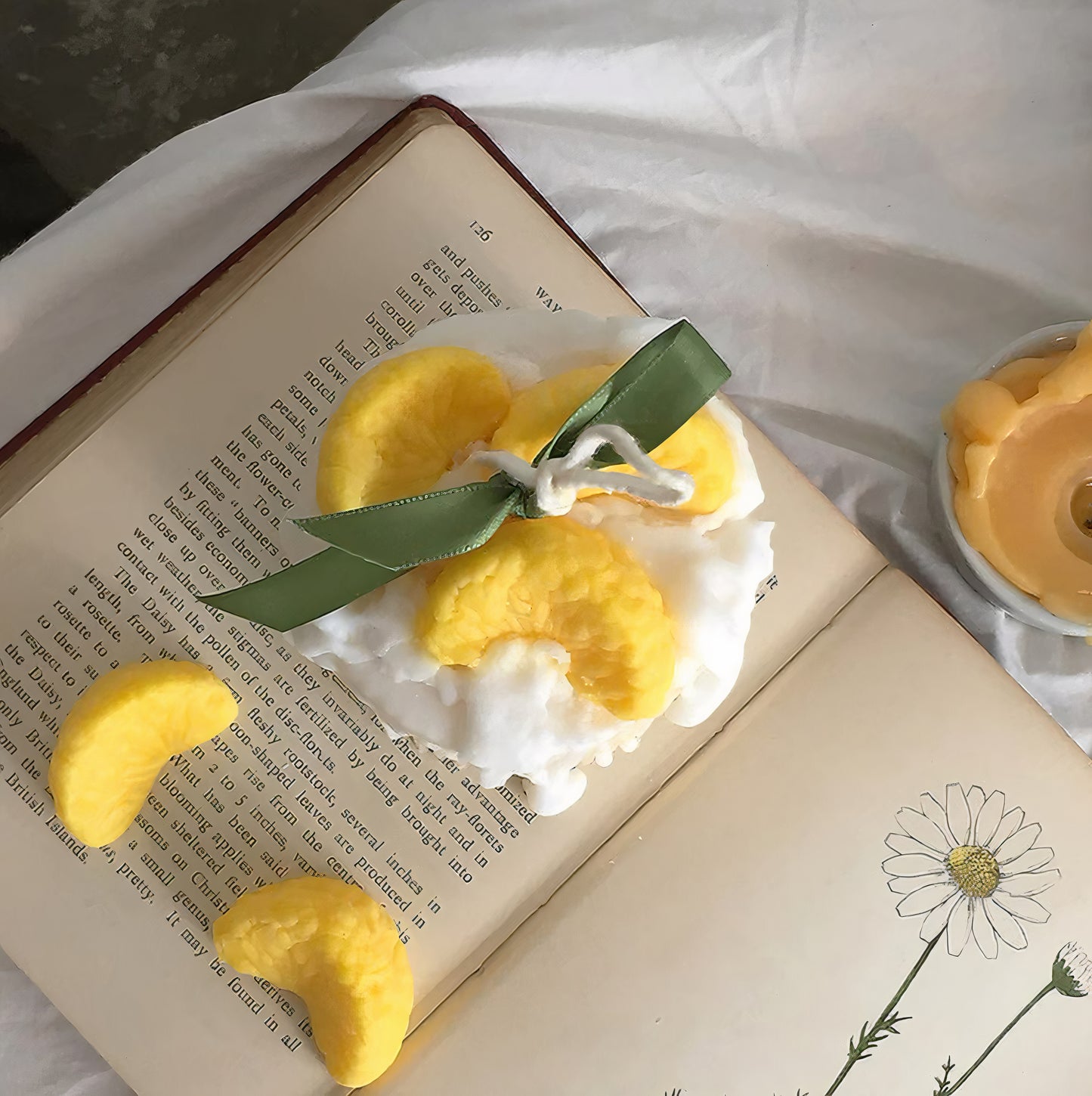 Orange Object Candle