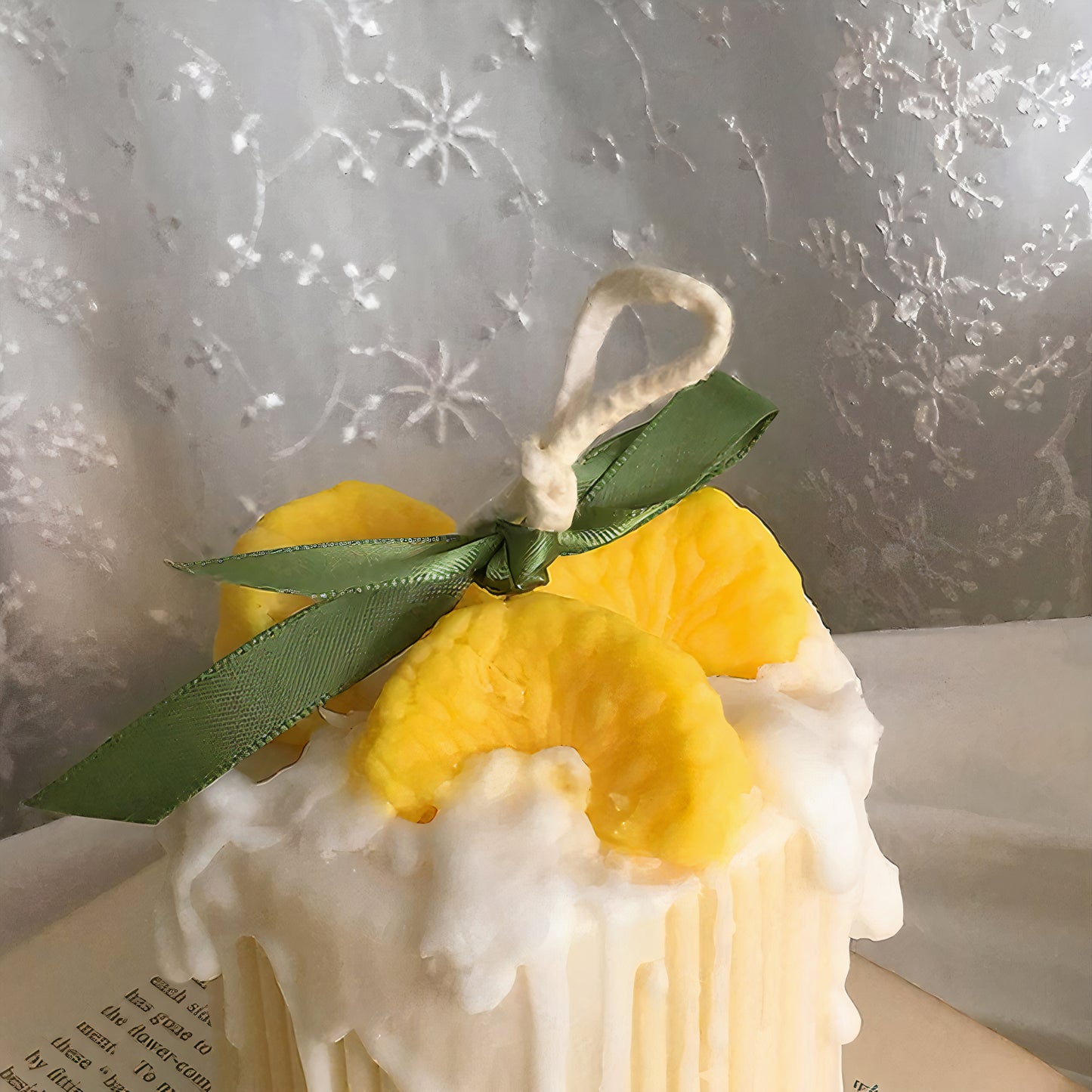 Orange Object Candle