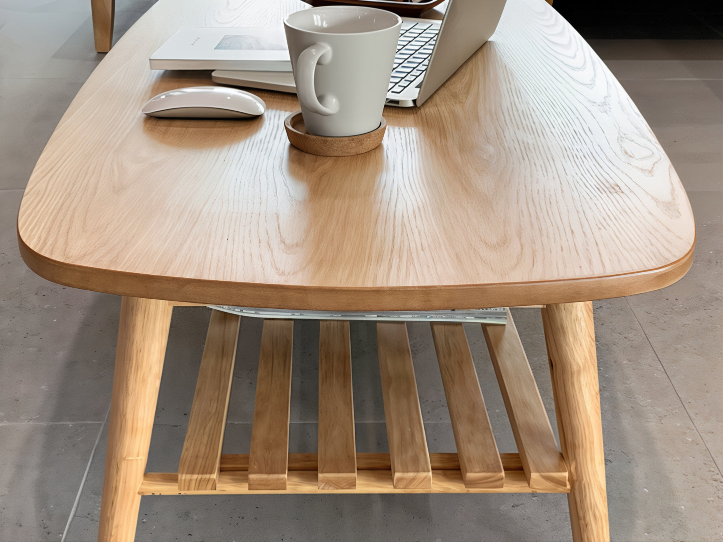 Foldable Wooden Coffee Table