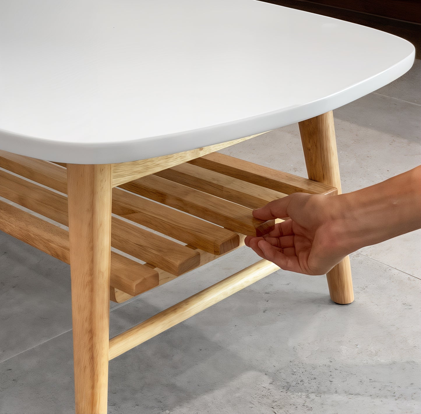 Foldable Wooden Coffee Table