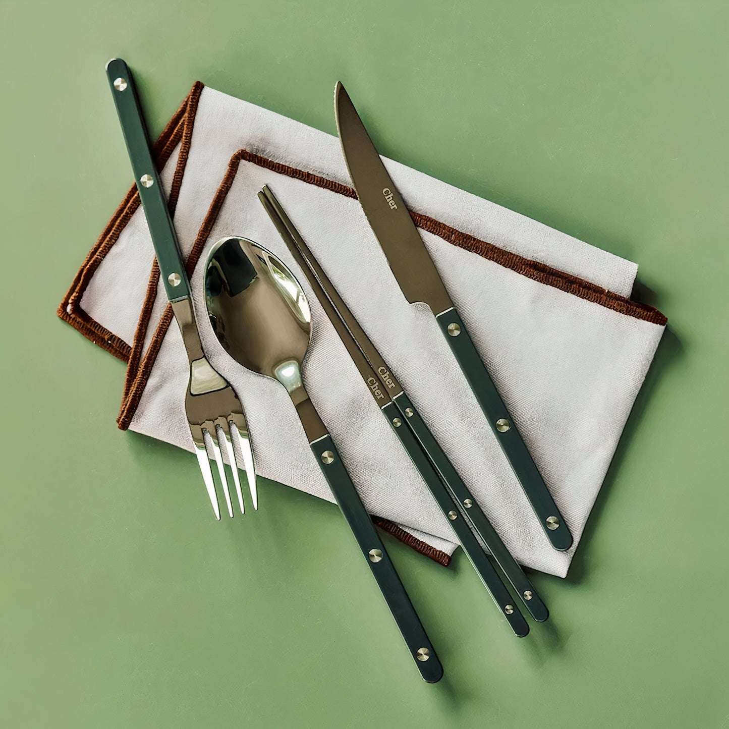 Sierre Parbé 4-Piece Flatware Set of 2