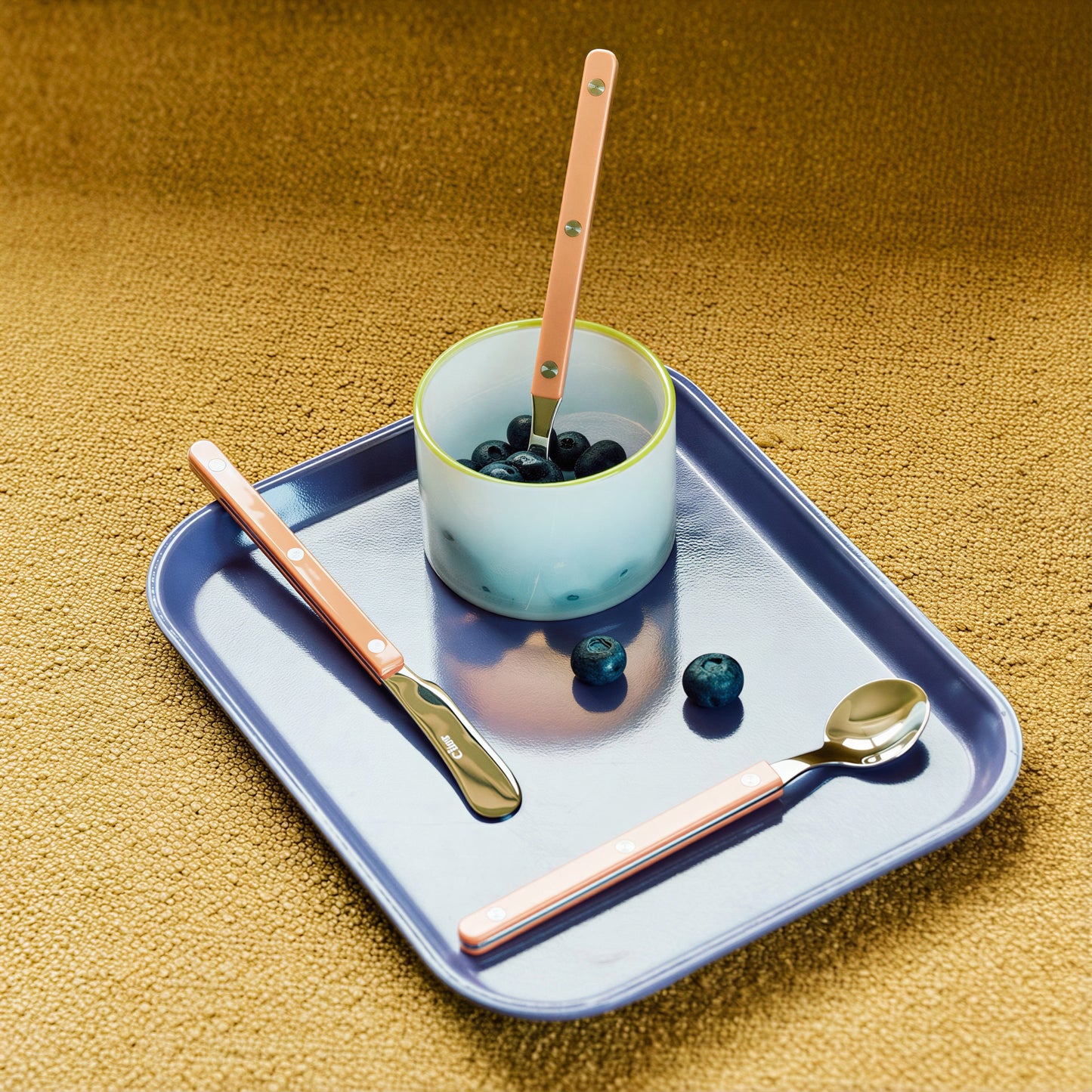 Sierre Farbe Dessert Cutlery Set for 2