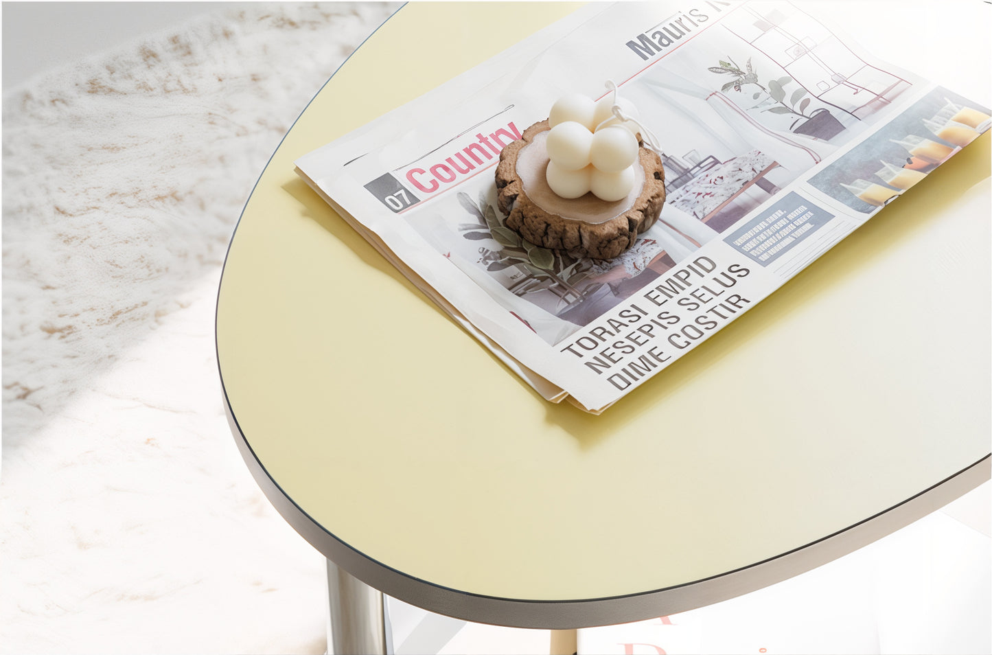 Soft Triangle Coffee Table