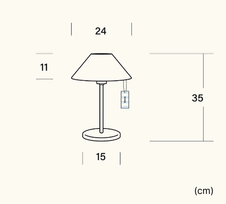 Warm Beige Table Lamp