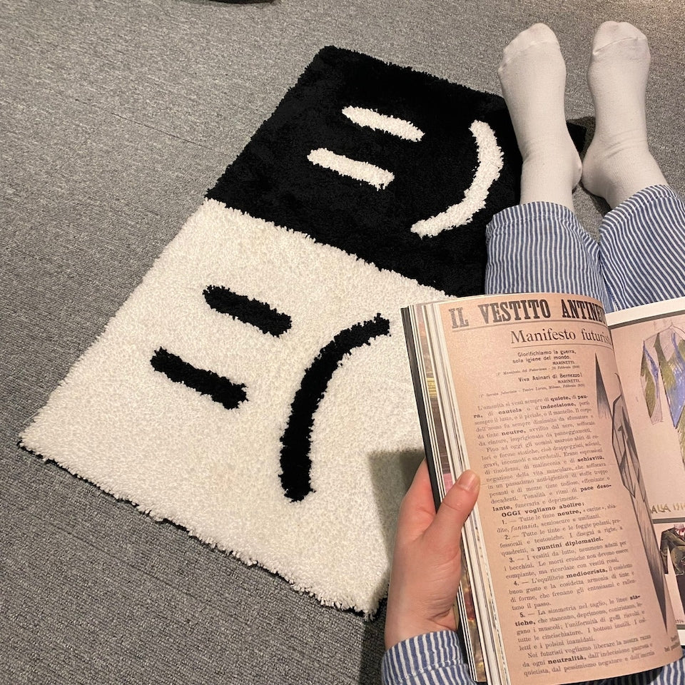 Mood Switch Rug - close up