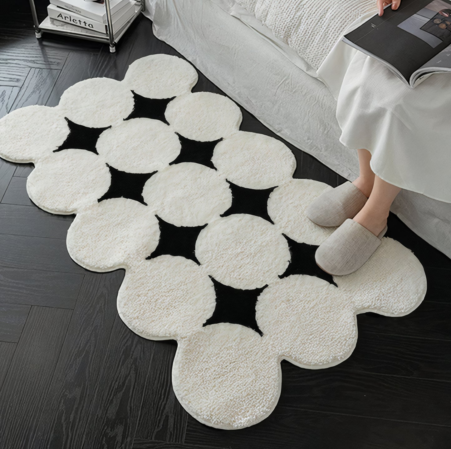 Tufted Mini Rug / Bath Mat