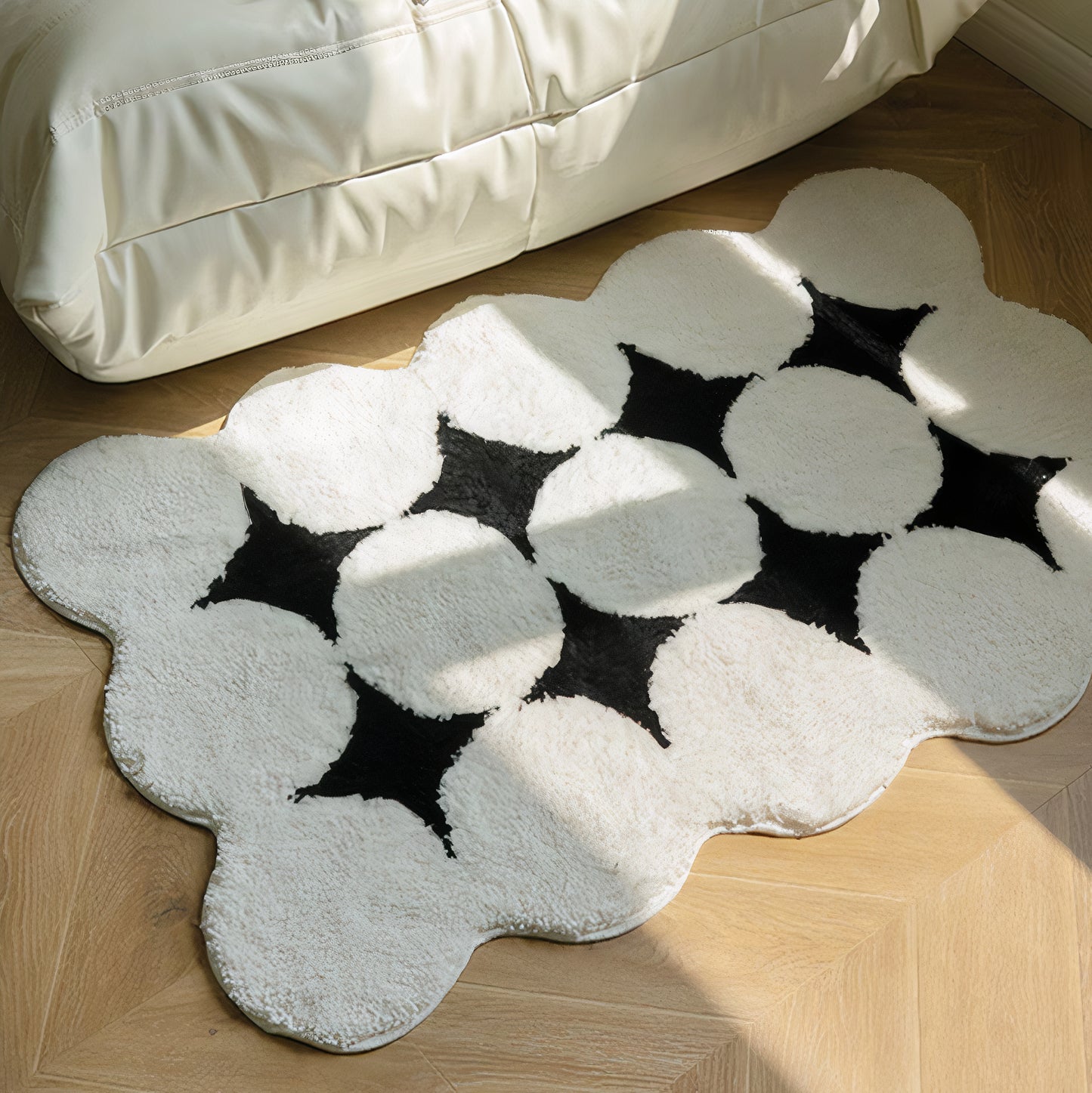 Tufted Mini Rug / Bath Mat